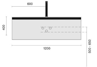 Тумба под раковину Armadi Art Quatro 790-M1-120-D-MG-LED 120 см с подсветкой бежевый/золото матовое
